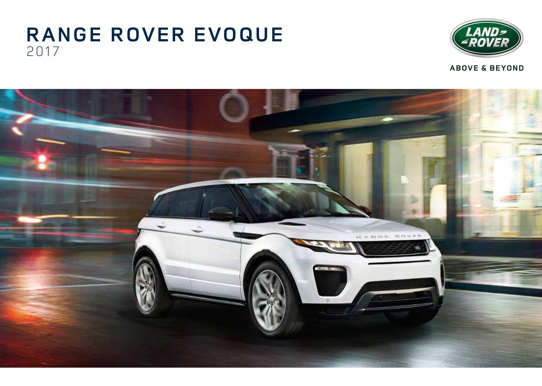 2017 Land Rover Evoque Brochure Page 39